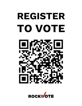 Register to Vote — Rock the Vote QR code